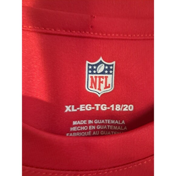 NFL Kansas City Chiefs Shirt Youth XL Womens Large - Picture 6 of 7